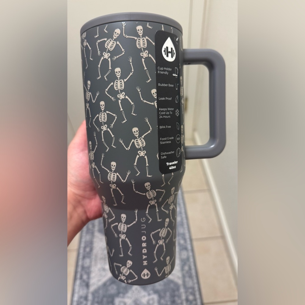 HydroJug Halloween Limited Edition 40oz Traveler “DEAD SERIOUS”